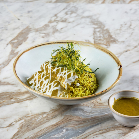  Hammour & Herb Pilaf