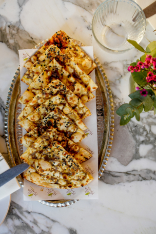  Khubus with Zaatar