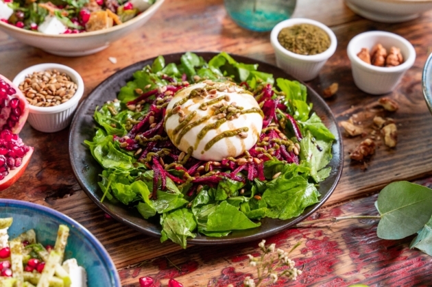  Burrata & Beetroot Salad